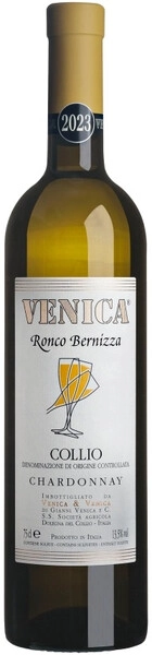 Вино Venica & Venica, Ronco Bernizza Chardonnay, Collio DOC, 2023