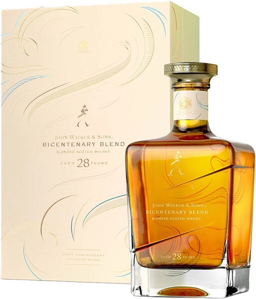 Виски John Walker & Sons, Bicentenary Blend 28 Years Old, gift box, 0.7 л