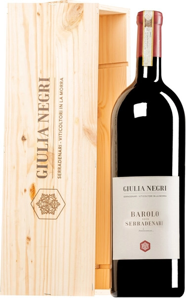 Вино Giulia Negri, Barolo Serradenari DOCG, 2020, wooden box, 3 л