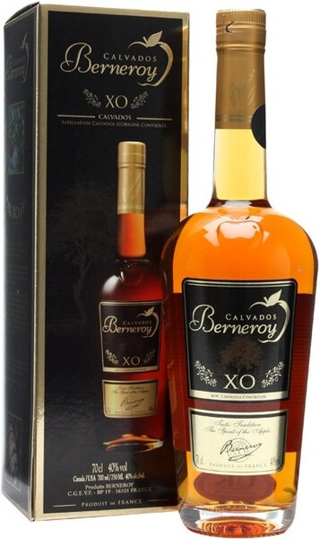 Кальвадос Berneroy XO, Calvados AOC, gift box, 0.7 л