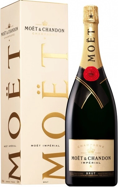 Шампанское Moet & Chandon, Brut "Imperial", gift box, 1.5 л
