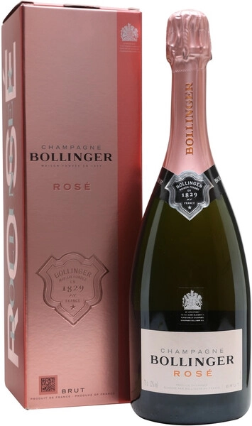 Шампанское Bollinger, Rose Brut, gift box