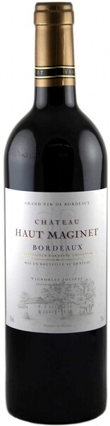 Вино Chateau Haut Maginet Rouge, Bordeaux AOC, 2020