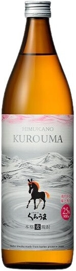 Саке Himukano Kurouma Mugi Shochu, 0.9 л