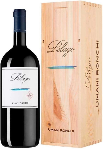 Вино Pelago, Marche Rosso IGT, 2019, wooden box, 1.5 л