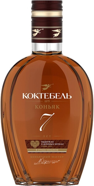 Коньяк Коктебель 7-летний, 250 мл