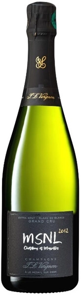 Шампанское Champagne J.L. Vergnon, MSNL Extra Brut Blanc de Blancs Grand Cru, 2012