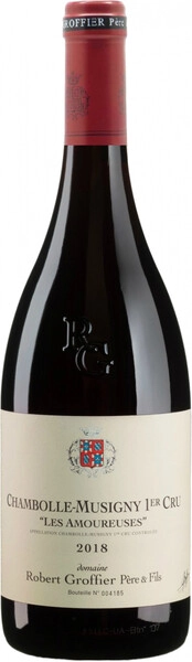 Вино Domaine Robert Groffier Pere & Fils, Chambolle-Musigny 1er Cru Les Amoureuses AOC, 2018