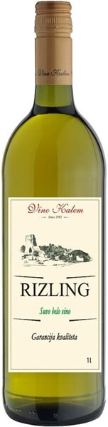 Вино Vino Kalem, Rizling Suvo, 1 л