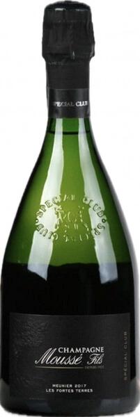 Шампанское Champagne Mousse Fils, Special Club Les Fortes Terres Extra Brut, Champagne AOC, 2017