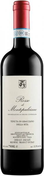 Вино La Tenuta di Gracciano della Seta, Rosso di Montepulciano DOC, 2022, 375 мл