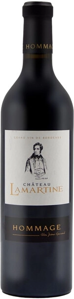 Вино Hommage du Chateau Lamartine, Castillon Cotes de Bordeaux AOC, 2018