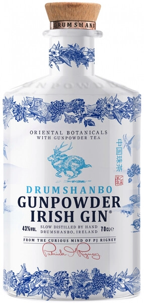 Джин Drumshanbo Gunpowder, ceramic bottle, 0.7 л