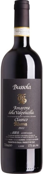 Вино Tommaso Bussola, Amarone della Valpolicella Classico Riserva TB DOCG, 2011