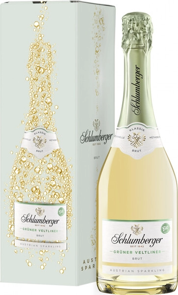 Игристое вино Schlumberger, Gruner Veltliner Brut Klassik, gift box