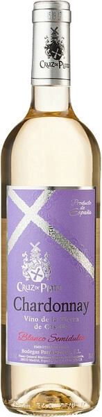 Вино Cruz de Plata Chardonnay Semidulce, Tierra de Castilla IGP