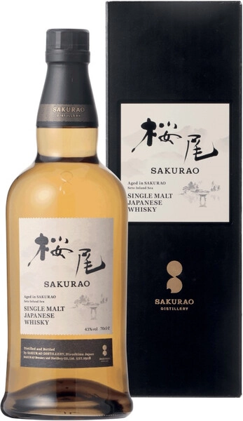 Виски Sakurao Single Malt, gift box, 0.7 л