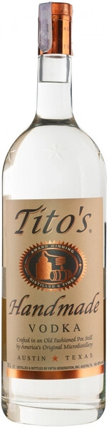 Водка Tito's Handmade Vodka, 3 л