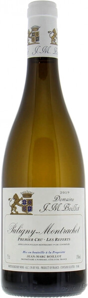Вино Domaine J.M. Boillot, Puligny-Montrachet Premier Cru Les Referts, 2019, 1.5 л