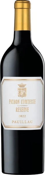 Вино Pichon Comtesse Reserve, Pauillac AOC, 2022