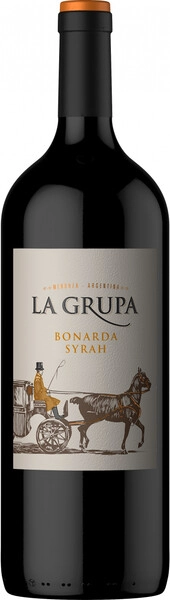 Вино La Grupa Bonarda Syrah, Mendoza, 1.125 л