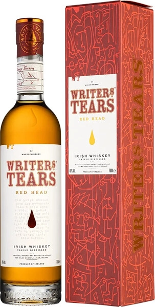 Виски Hot Irishman, Writers Tears Red Head, gift box, 0.7 л