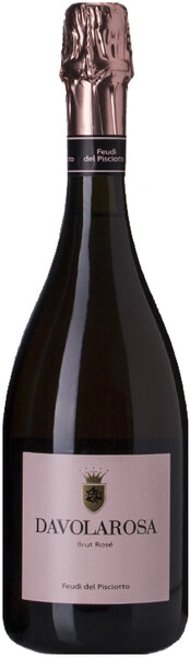 Игристое вино Feudi del Pisciotto, Davolarosa Brut Rose