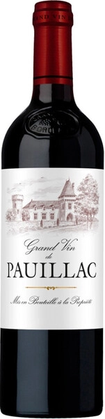 Вино Ginestet, Grand Vin de Pauillac AOC, 2017