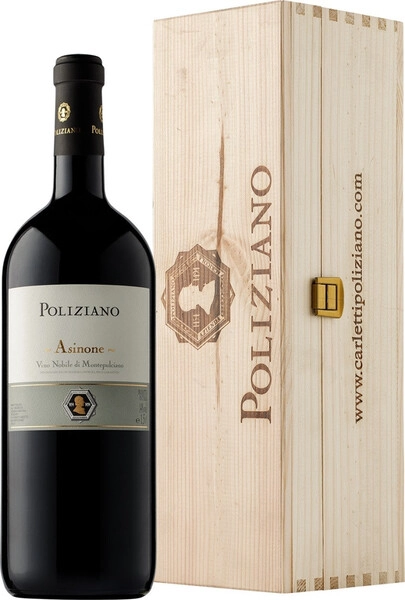 Вино Poliziano, Asinone, Nobile di Montepulciano DOCG, 2016, wooden box, 1.5 л