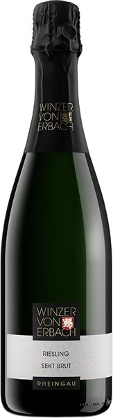 Игристое вино Winzer von Erbach, Riesling Sekt Brut, 2023