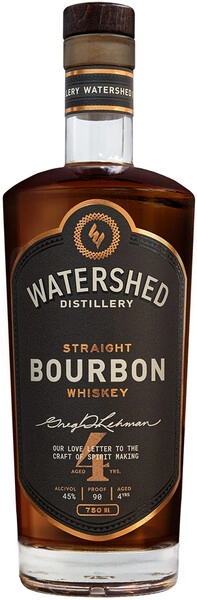 Виски Watershed Distillery, Straight Bourbon Whiskey, 0.75 л