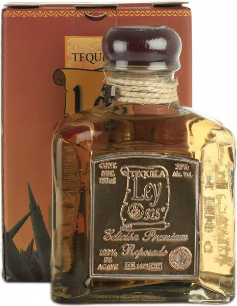 Текила Ley 925 Reposado, gift box, 0.75 л
