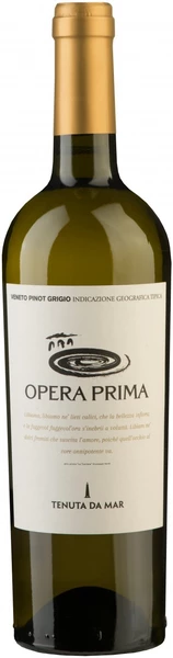 Вино Tenuta da Mar, "Opera Prima" Pinot Grigio, Veneto IGT