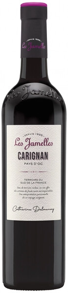 Вино Les Jamelles, Carignan, Pays d'Oc IGP, 2022