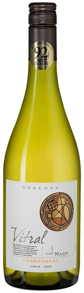 Вино Vina Maipo, Vitral Chardonnay Reserva, 2017