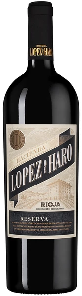 Вино Hacienda Lopez de Haro, Reserva, Rioja DOCa, 2017, 1.5 л