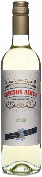 Вино "Buenos Aires" White Semi-Sweet, 2024