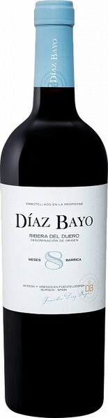 Вино Diaz Bayo, 8 Meses Barrica, Ribera del Duero DO, 2022
