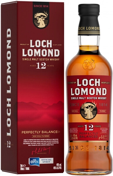 Виски Loch Lomond 12 Years Old, gift box, 0.7 л