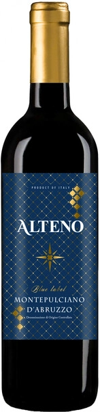 Вино Alteno Montepulciano d'Abruzzo DOC, 2023