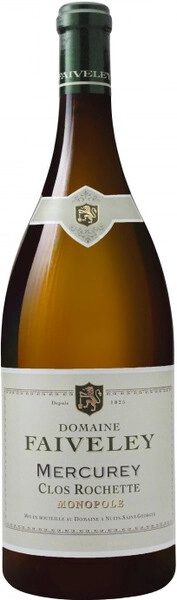 Вино Faiveley, Mercurey Blanc Clos Rochette AOC, 2022, 1.5 л