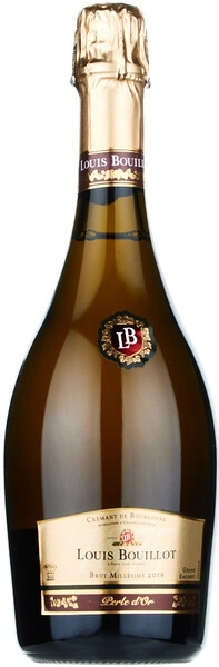Игристое вино Louis Bouillot, Perle d'Or Brut Millesime, Cremant de Bourgogne AOC, 2018