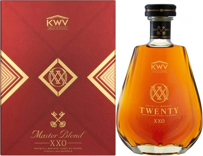 Бренди KWV, 20 Years Old, gift box, 0.75 л