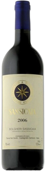 Вино Tenuta San Guido, Sassicaia, Bolgheri Sassicaia DOC, 2006