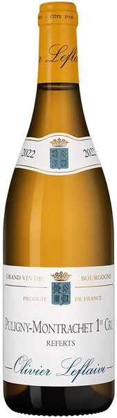 Вино Olivier Leflaive, Puligny-Montrachet 1-er Cru Les Referts AOC, 2022