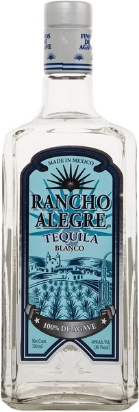Текила Rancho Alegre Blanco, 0.7 л