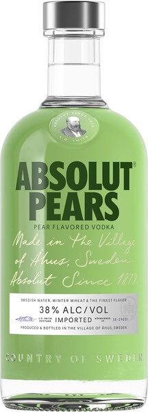 Водка Absolut Pears (38%), 0.7 л
