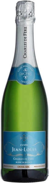 Игристое вино Charles de Fere, Cuvee Jean-Louis Blanc de Blancs Demi-Sec