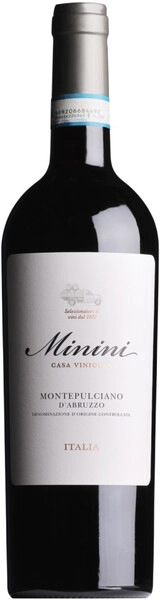 Вино Minini, Montepulciano d'Abruzzo DOC, 2023