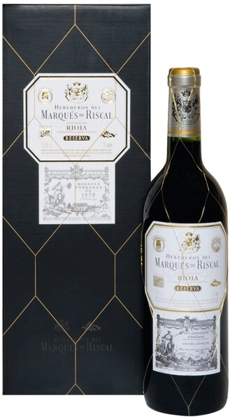 Вино Herederos del Marques de Riscal Reserva, Rioja DOC, 2011, gift box